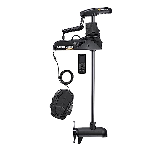 Minn Kota Ulterra 80 lb. Thrust Trolling Motor with Dual Spectrum Chirp Sonar and Wireless Remote Black
