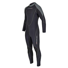 Henderson 5mm Men's Aqua Lock Back Zip Dive Fullsuit Black X-Large