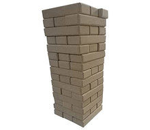 Generic 45-Piece Lightweight Cork Tumbling Tower Set Clear
