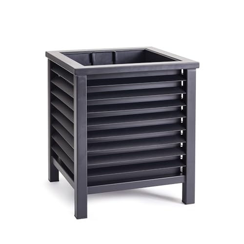 None Black Iron Planter Black
