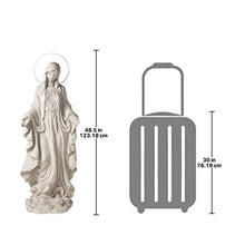 Design Toscano The Blessed Virgin Mary Heavens Light Statue Antique Stone