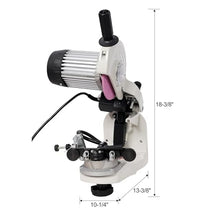 X psblty Electric Chainsaw Sharpener with Hydraulic Assist, 120-Volt Bench Grinder Universal Saw Chain Sharpener