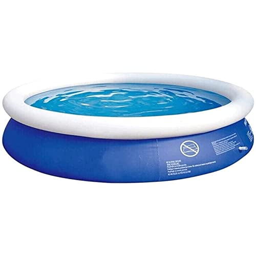 AQIANGJY Paddling Pool Round Inflatable Pool, Durable Folding Blow Up Pool for Kids/Toddlers, Summer Water Games Center Inflatable Swimming Pool Inflatable Swimming Pool, 305*76CM