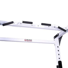 Deltech Fitness Squat Rack with LAT Attachment & 200lb Weight Stack