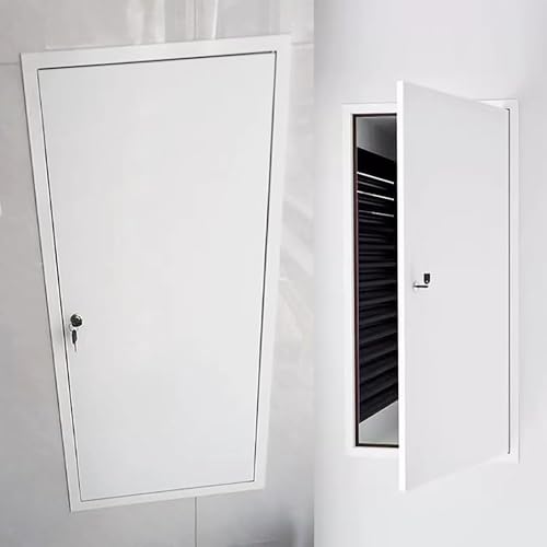 Universal Aluminum Access Door with Lock & Key, Soundproof Waterproof Wall Access Panel for HVAC, Plumbing, Mechanical, Outdoor(36x48in)