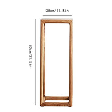 Wooden Plant Display Stand Tall Plant Stand Rack Indoor Flower Pots Stand Holder Planter Display for Living Room Balcony Garden Garden Plant Stand Display Stand (Size : Large) ()