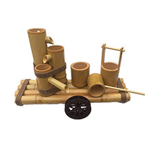 Bird Bath Garden Water Feature Water Features for The Garden Water Feature Pump Bamboo Fountains and Water Feature Gardens Add Luster to Your Or Backyard,4(60Cm/23.6In)