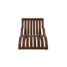 Pemberly Row Modern Anodized Aluminum Patio Lounger, 79 in x 24 in x 32 in, Espresso Finish, All-Weather Frame, Fade-Resistant, Durable Outdoor Furniture for Pool or Patio Use