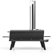ZiiPa ZiiPa22-004 Four à Piana, Compact Outdoor, Pellet Pizza, Wood fire, Oven with Turntable for 360° Cooking, Built-in Thermometer, Color Slate