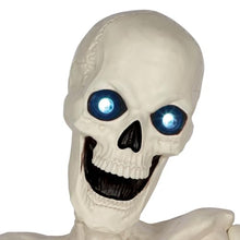 Seasons 48" Halloween Giant Ground Breaking Skeleton with LED Eyes