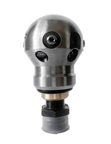 Rotary High Pressure Nozzle 360-degree Rotation Clean Sewer 3/8" City Road Cleaning Household Pipe Cleaning