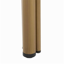 Home Square 30" Wicker Bar Stool in Navy and Gold - Set of 3