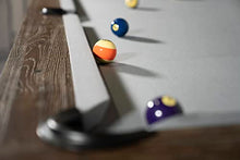 Empire USA Nixon Billiards Hunter Slate Pool Table Antique Metal Leg