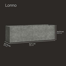 COSAPOTS Lonno Planters for Outdoor Plants, Long Raised Indoor/Outdoor