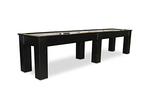 Empire USA Plank & Hide - Fulton Shuffleboard Table (14') Black