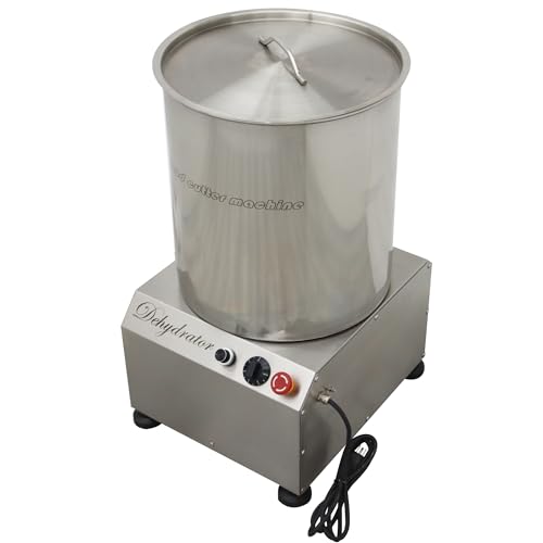 HQHAOTWU Electric Food Dehydrator Stainless Steel Adjustable Speed