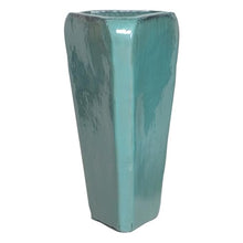 Emissary - Triangle Pot, Teal 20x36 H