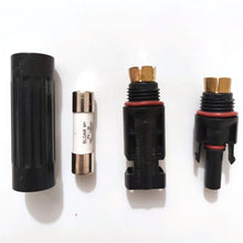 1/5/10/20PCS/Lot 10/15/20/30A Solar DC Fuse Connector Male to Female PV Fuse Holder Protection for Solar Power Generation System(10A,10PCS)