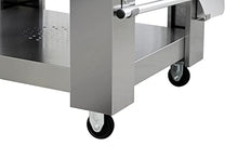 SDI Factory Direct Outdoor Stainless Steel Artisan Wood-Fired Charcoal Pizza Bread Oven BBQ Grill with Accessories