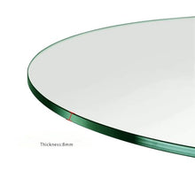 Pealihuy Kitchen Dining Table Top,Table Top Tempered Glass Round,Glass Table Top,for Dining Table, Coffee Table, and Garden Table,Tempered Glass Round(80cm(32 in))