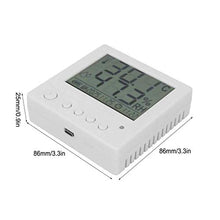 MVUYO Digital Hygrometer Indoor Outdoor Thermometer Temperature and Humidity Gauge Monitor Room Thermometer