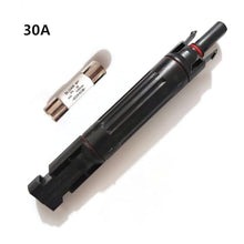 1/5/10/20PCS/Lot 10/15/20/30A Solar DC Fuse Connector Male to Female PV Fuse Holder Protection for Solar Power Generation System(30A,5PCS)