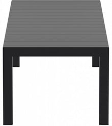 Compamia Vegas 118" Extendable Patio Dining Table in Black, Commercial Grade