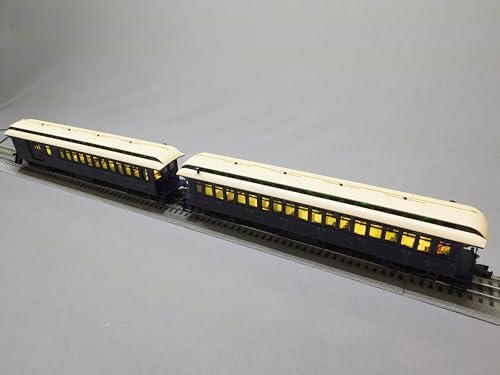 Lionel Wabash Wood Combine Coach 2 Pack O Gauge Natural Color