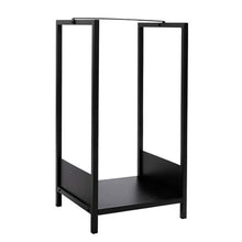 DJVHSRI Heavy Duty Firewood Log Rack, Wrought Iron Wood Stacking Rack for Fireplace, Yard, Patio, Or Deck,