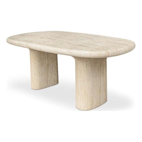 Moe's Home Collection Warby Outdoor Dining Table Concrete Beige