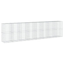 NLQMSU Gabion Basket Silver Galvanized Iron 17000 Cubic Inches