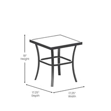 Flash Furniture Rocking Chair Bistro Set, Brown/Black, 3-Piece Set