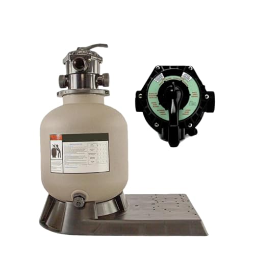 14-Inch Clear Above Ground Swimming Pool Sand Filter for Rx Clear