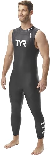 TYR Men's Hurricane Wetsuit Cat 1 Sleeveless Black