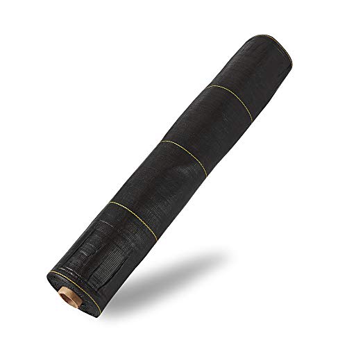 Dewitt SBLT4300 Sunbelt Woven Weed Barrier Landscape Fabric Black 4ft x 300ft