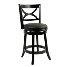 Home Square 3-Piece Pub Table Set with 2 Counter Stools Black