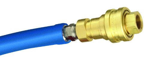 T&S Brass HW-4C-60 Water Hose with Quick Disconnect, 1/2-Inch Diameter and 60-Inch Long