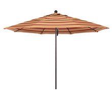California Umbrella 11' Rd. Venture Series Contract Grade Patio Umbrella Pulley Open Astoria Sunset