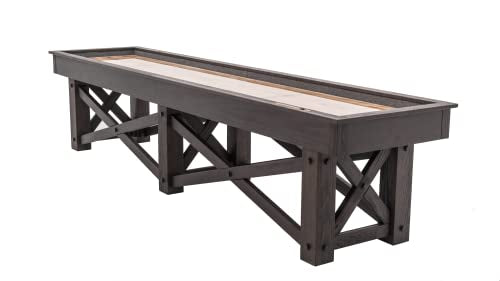 Empire USA Plank & Hide - McCormick Shuffleboard Table (12') Smokehouse
