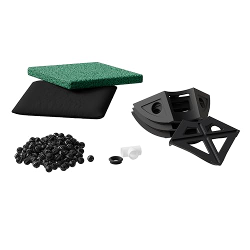 Aquascape Fountain Bowl Container Water Garden Biological Filter Kit, 33 inch Sq (84 cm), 80019