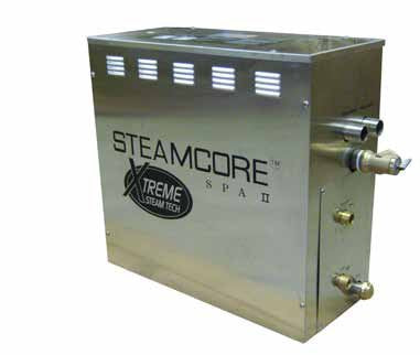 Saunacore KWS10.5SS 10500W SPA II Series Steam Bath Generator