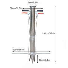Bulb Planter Set， Garden Long Handled Bulb Planter Tools and Vegetable Seedling Tool with Pedal and Rangefinder Manual Plant Transplanter Multi-Functional for Greens Onion Radish Beets Lettuce