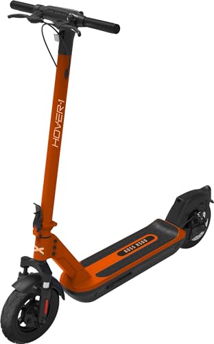 H-1 PRO Boss Foldable Electric Scooter 500W 20mph 24 Mile Range Orange