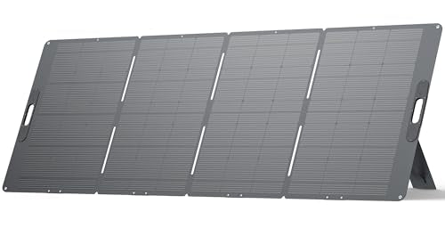 Dabbsson 420Watt Portable Solar Panel for Power Station, Foldable Solar Charger with Adjustable Kickstand, High-Efficiency Monocrystalline PV Module, Waterproof IP65 for Outdoor Camping, RV, Blackout