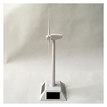J3DFGFLR Mini Solar Driving Wind Turbine Model Mini Solar Toy Mini Wind Turbine Generator Model Solar Powered Windmill Outdoor Power Tools