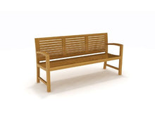 AquaTeak 6' Aqua Horizon Solid Teak Outdoor Bench