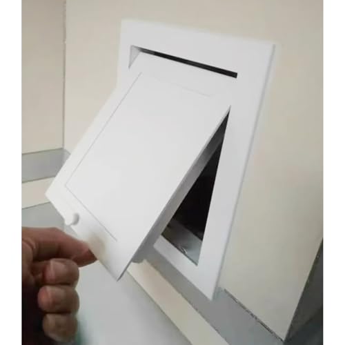 White Knob Access Panel for Drywall Wall Covering Panels for Kitchen Storage Room Laundry Chute, Service Shaft Door Inspection Hatch - 12x12/22x32in(36x48in/91x122cm)