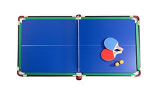RACK Crucis 5.5-Foot Folding Billiard/Pool Table Green