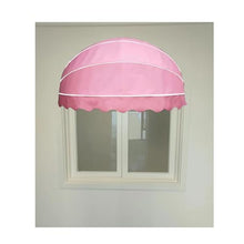 NYTFHMS DIY Retractable Awning Canopy, 90 Cm Folding Patio Umbrella, Outdoor Curved Sail Shade, Weather-Resistant Arch Awning for Home & Garden, Sunshade Door & Window Cover,E-Diameter:60cm/23.62in