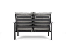 Winston Stanford Cushion Loveseat Textured Pewter